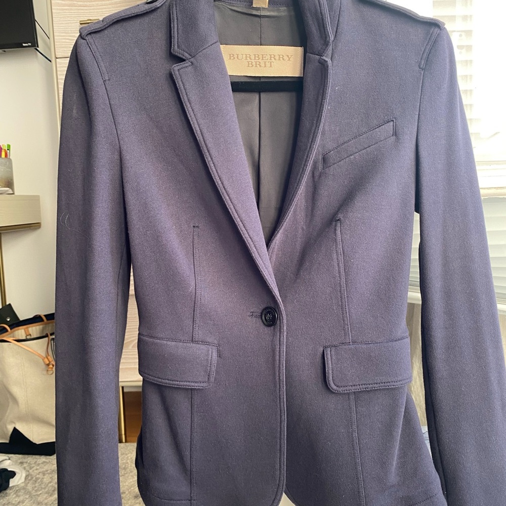 Burberry navy blazer